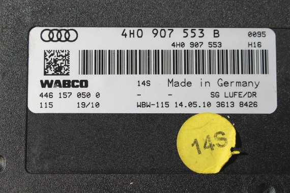 AUDI A8 MODUŁ STEROWNIK ZAWIESZENIA 4H0907553B 4H0907553 4H0907553A 4H0907553C 4H0907553E 4H0 907 553 A 4H 4H0907553B 4H0907553