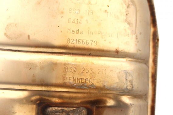 AUDI TT KATALIZATOR WYDECH 5Q0131701Q 8S0253211 tłumik 5Q0 131 701 Q 8S0 253 211 2.0 TFSi 8S 5Q0131701Q 5Q0131701Q 5Q0131701