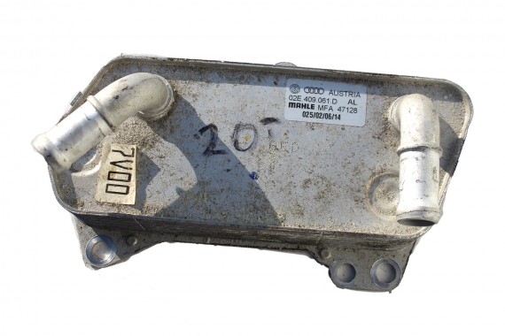 VW AUDI SKODA SEAT CHŁODNICA OLEJU 02E409061D 02E 409 061 D SKRZYNIA AUTOMATYCZNA 02E409061D 02E409061E 02E409061D 02E409061E