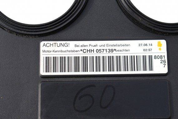 AUDI VW OSŁONA ROZRZĄDU NAKŁADKA 06K103269F 06K103269D 06K 103 269F D obudowa dekiel 2.0 TFSi 06K103269F 06K103269F 06K103269D