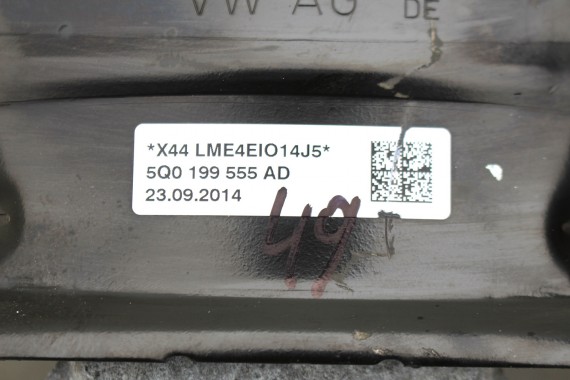 VW AUDI SKODA ŁAPA PODUSZKA SKRZYNI 5Q0199555AD 5Q0199555T 5Q0199555BJ łapa loże skrzyni biegów 5Q0199555 5Q0199555T 5Q0199555AD