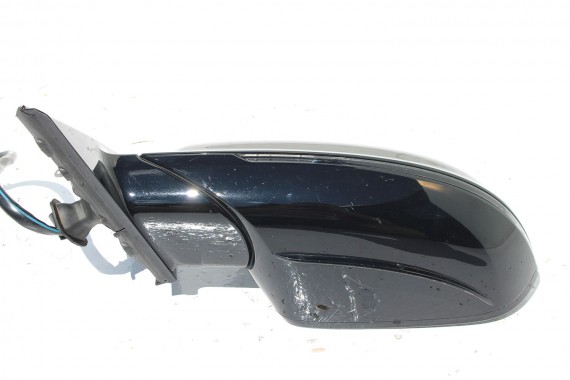 AUDI A8 LUSTERKO ZEWNĘTRZNE DRZWI LEWE 4H 14+2 pin 16pin zewnętrzne pinów kabli przewodów D4 4H0 2010-17 LY9B czarny brylantowy
