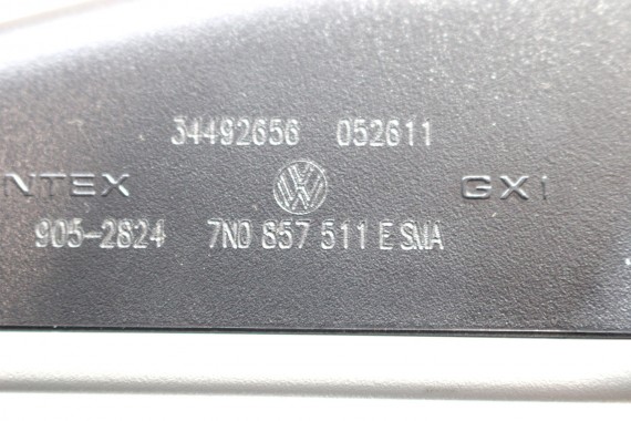 VW SEAT LUSTERKO WEWNĘTRZNE 7N0857511E 7N0857511L 7N0857511K SMA - czarny satynowy szary perlisty przyciemniane fotochrom  7N