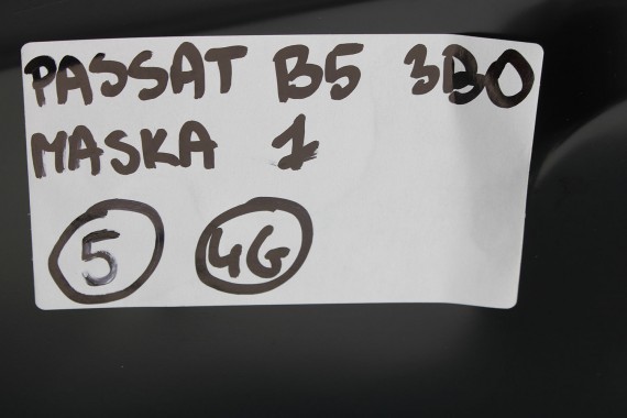 VW PASSAT B5 GP MASKA POKRYWA SILNIKA 2001-2005 FL LIFT przód przednia 3B 3B0823031 3B0 823 031 3B0823031J 3B0823031K FL LIFT