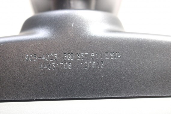 VW SEAT LUSTERKO WEWNĘTRZNE 3G0857511E SMA - czarny satynowy szary perlisty przyciemniane fotochrom  7N