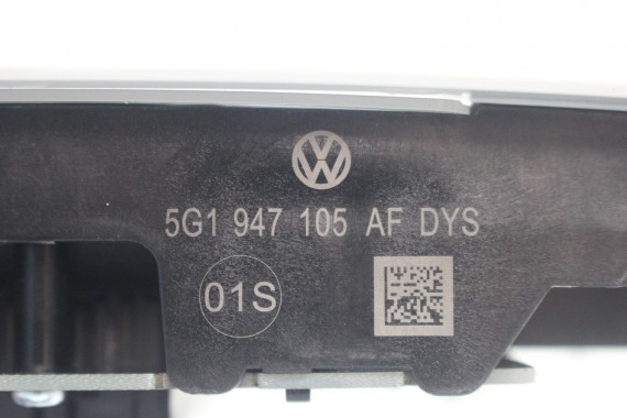 VW SKODA LAMPKA PODSUFITKI 5G1947105AF 5G0868837A DYS-perlgrau/ciemnoszary DIODA LED 5G1 947 105 Q  3G , 5G, 510, 3G, 5T, 565,3V