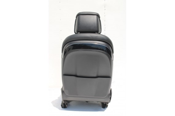 AUDI A8 FOTELE KOMPLET FOTELI siedzeń siedzenia tapicerka 4H D4 4H0 2010-2017 kolor czarny