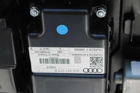 AUDI A8 FOTELE KOMPLET FOTELI siedzeń siedzenia tapicerka 4H D4 4H0 2010-2017 kolor czarny