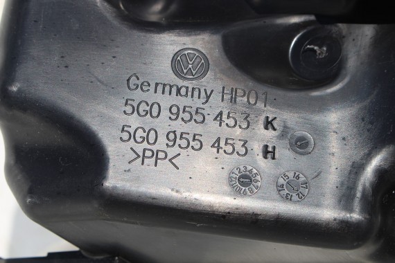 VW GOLF 7 PLUS ZBIORNIK SPRYSKIWACZY 5G0955453H 5G0955453M 5G0955449B pojemnik  5G0 955 453 H M  K AE 5G0955453AE 5G0955453K