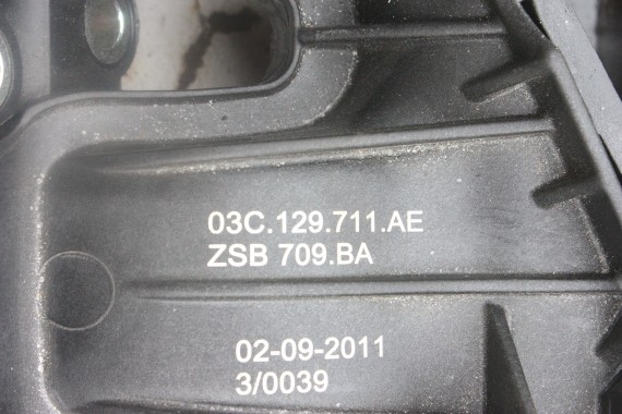 VW KOLEKTOR SSĄCY 03C129711AE 03C129709BA 03C129709AJ 1.4 TSi benzyna 03C129711 03C129711AE 03C129709BA 03C129709AJ 03C129711AE