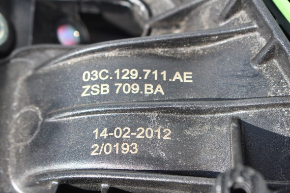 VW KOLEKTOR SSĄCY 03C129711AE 03C129709BA 03C129709AJ 1.4 TSi benzyna 03C129711 03C129711AE 03C129709BA 03C129709AJ 03C129711AE