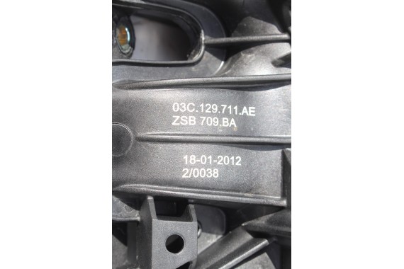 VW KOLEKTOR SSĄCY 03C129711AE 03C129709BA 03C129709AJ 1.4 TSi benzyna 03C129711 03C129711AE 03C129709BA 03C129709AJ 03C129711AE
