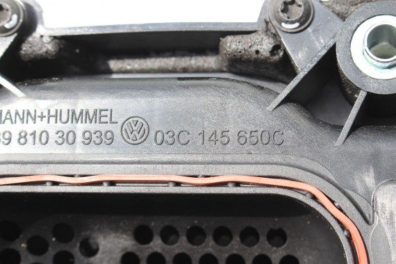 VW AUDI SKODA SEAT ODMA KOMPRESOR 03C145650C 1.4 TSi OBUDOWA DŁAWIK CIŚNIENIA 03C 145 650 silnik 03C145650 03C145650B 03C145650
