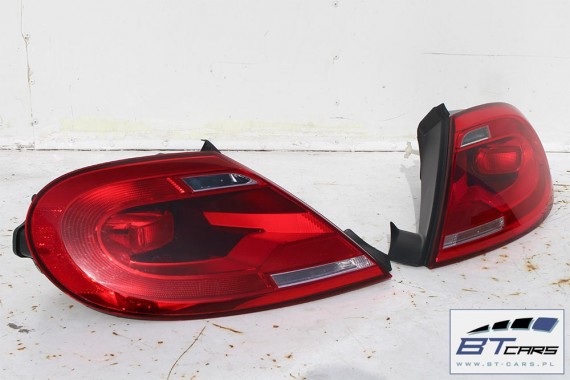 VW THE BEETLE CABRIO TYŁ ZDERZAK tylny + KLAPA BAGAŻNIKA LAMPY lampa USA 5C 5C0 2012- Kolor: 8E8E LA7W srebrny USA KOMPLETNY