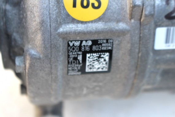 VW AUDI POMPA KLIMY SPRĘŻARKA 5Q0816803 5Q0816803B 5Q0816803D 5Q0 816 803 Denso 5Q0816803C 5Q0816803H 5Q0816803 SKODA 5Q0816803F