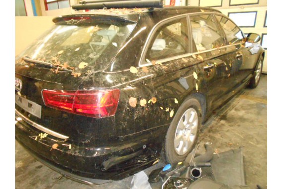 AUDI A6 4G LIFT PRZÓD maska błotniki zderzak pas przedni lampy wzmocnienie Led 4G 2015- LY9B czarny  4G0941005F 4G0941006F C7 FL