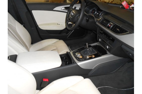 AUDI A6 4G LIFT PRZÓD maska błotniki zderzak pas przedni lampy wzmocnienie Led 4G 2015- LY9B czarny  4G0941005F 4G0941006F C7 FL