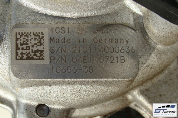 VW AUDI SEAT SKODA TURBINA 04E145721B 04E145721F 04E145721FX TURBOSPRĘŻARKA 1.4 TSi 04E 145 721 04E145704P 04E145704C 04E145703T