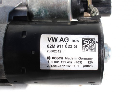 VW AUDI SEAT SKODA ROZRUSZNIK 02M911023G 02M911023M 1.1KW 02M911023MX 02M911023GX 02M 911 023 M G MX GX producent Valeo 2.0 TFSi