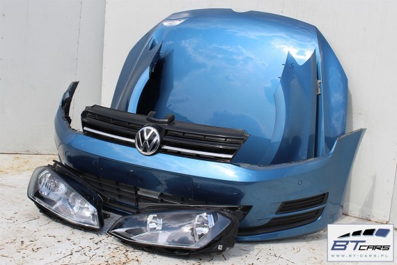 VW GOLF 7 VII PRZÓD LA5J maska błotniki zderzak pas przedni lampy wzmocnienie błotnik lampa Kolor: LA5J - pacific blue 5G