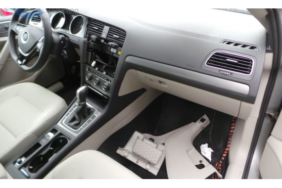 VW GOLF 7 VII FOTELE KOMPLET FOTELI siedzeń siedzenia fotel tapicerka 5G 5G4 welur kolor mocca 5G0