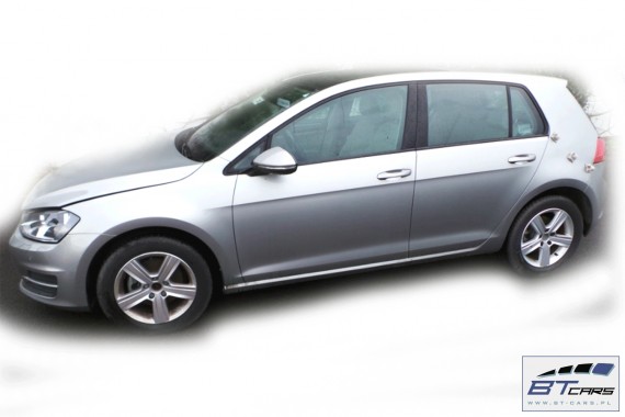 VW GOLF 7 VII LUSTERKO DRZWI LEWE 6pin SREBRNE LB7W (strona lewa - kierowcy) 5G SAMOCHODOWE zewnętrzne pinów kabli przewodów