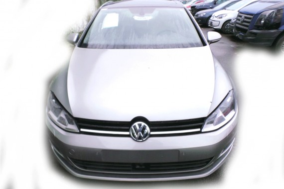VW GOLF 7 VII LUSTERKO DRZWI PRAWE LB7W 10 pin ZEWNĘTRZNE 10pin 5G LB7W - srebrny (tungsten silver ) pinów kabli przewodów