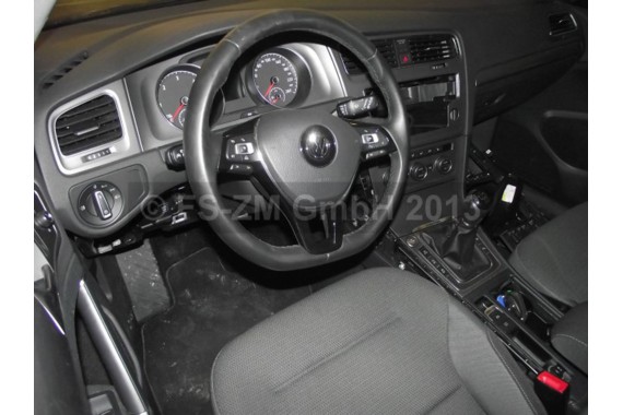 VW GOLF 7 VII FOTELE KOMPLET FOTELI siedzeń siedzenia fotel tapicerka 5G 5G4 welur kolor czarny 5G0