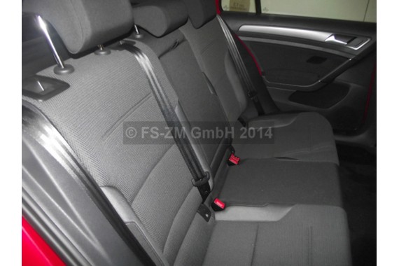 VW GOLF 7 VII KOMBI BOCZEK BOCZKI DRZWI drzwiowe tapicerka 5G 5G9 Variant KOMPLET BOCZKÓW CZARNY welur welurowe czarne