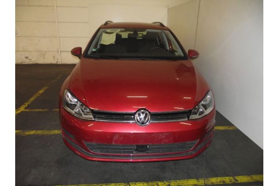 VW GOLF 7 VII PRZÓD LA3X maska błotniki zderzak pas przedni lampy błotnik lampa LA3X - czerwony (sunset red) 5G KOMPLETNY