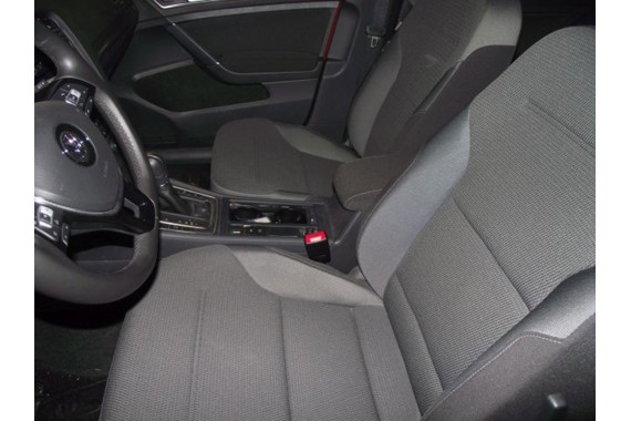 VW GOLF 7 VII KOMBI FOTELE KOMPLET FOTELI siedzeń siedzenia tapicerka 5G 5G0 5G9 welur  w kolorze czarnym VARIANT