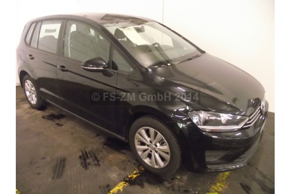 VW GOLF 7 SPORTSVAN FOTELE KOMPLET FOTELI siedzeń siedzenia fotel tapicerka 510 welur kolor antracyt