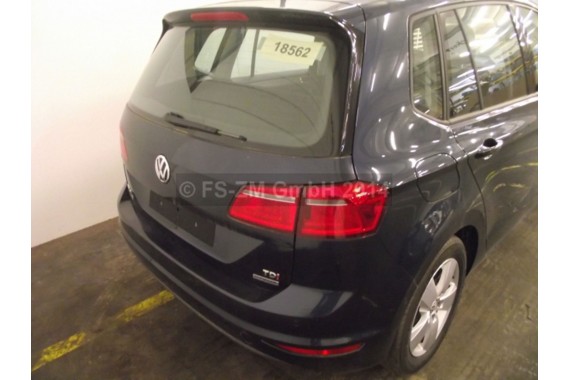 VW GOLF 7 SPORTSVAN FOTELE KOMPLET FOTELI siedzeń siedzenia fotel tapicerka 510 welur kolor antracyt