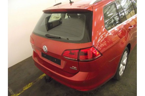 VW GOLF 7 VII KOMBI DRZWI PRAWE PRZÓD + TYŁ STRONA PRAWA przednie + tylne 2 sztuki 5G 5G9 Kolor: LA3X - czerwony (sunset red)