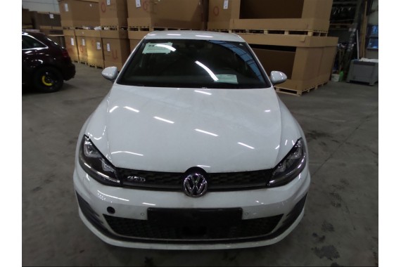 VW GOLF 7 FOTELE KOMPLET FOTELI siedzenia siedzeń 5G tapicerka+boczek boczki drzwi welur czarno - szary + podłokietnik 5G4 GTD