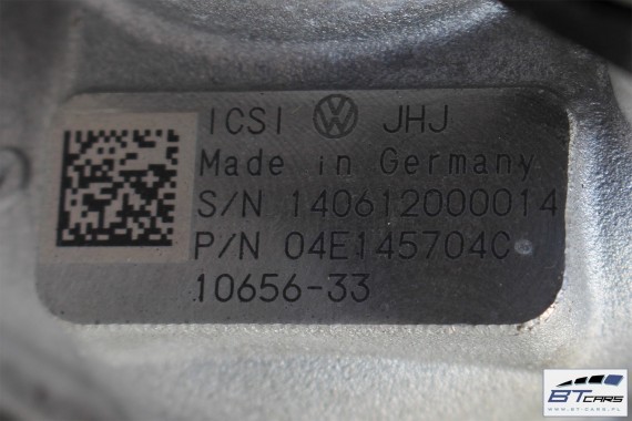 VW AUDI SKODA TURBINA TURBOSPRĘŻARKA 04E145704C 04E 145 704 04E145704P 04E145721B 04E145721F 04E145721B 04E145703T 1.4 TSi SEAT