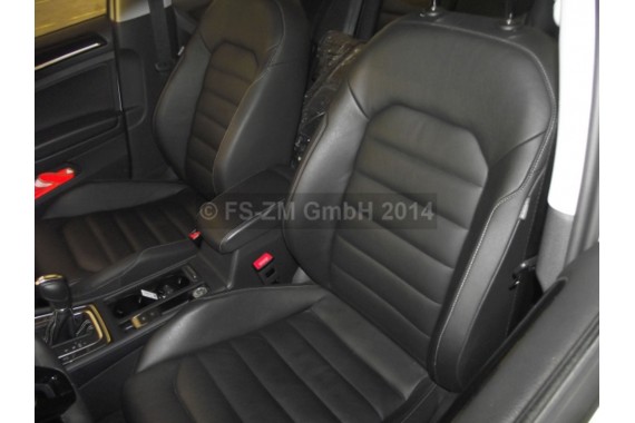 VW GOLF 7 VII FOTELE KOMPLET FOTELI siedzeń siedzenia fotel tapicerka 5G 5G4 5G0 skóra kolor czarny 5-drzwiowe drzwi