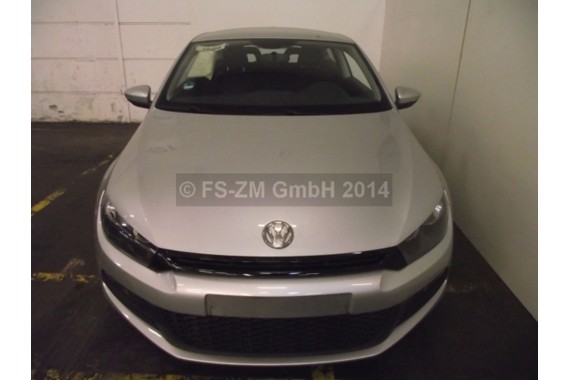 VW SCIROCCO LIFT FOTELE KOMPLET FOTELI siedzeń siedzenia fotel tapicerka 1K8 welur + materiał kolor czarno - szary - antracyt