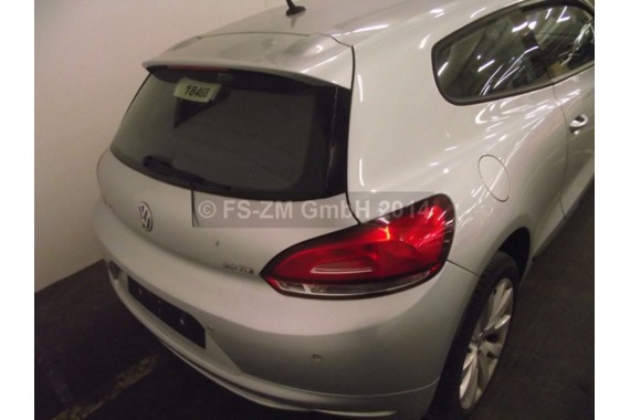 VW SCIROCCO LIFT FOTELE KOMPLET FOTELI siedzeń siedzenia fotel tapicerka 1K8 welur + materiał kolor czarno - szary - antracyt