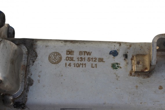 VW AUDI CHŁODNICA spalin EGR 03L131512BL 03L131512CH 03L131512CF 03L131512DQ 03L131527AX  03L131512CH 03L131512CF 03L131512DQ