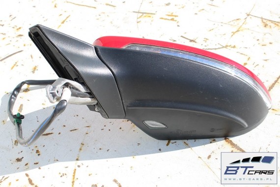VW GOLF VII 7 LUSTERKO ZEWNĘTRZNE DRZWI LEWE 9 pin zewnętrzne pinów kabli przewodów 9pin 5G Kolor: LY3D - czerwony el.składane
