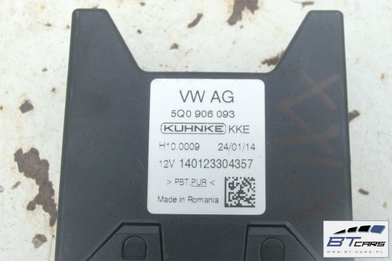 AUDI VW MODUŁ STEROWNIK POMPY PALIWA 5Q0906093 5Q0 906 093 SKODA SEAT benzyna silnik 5Q0906093 5Q0906093C 5Q0906093 5Q0906093C