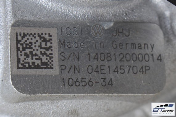 VW AUDI SKODA TURBINA TURBOSPRĘŻARKA 04E145704P 04E 145 704 04E145704C 04E145721B 04E145721F 04E145704C 04E145703T 1.4 TSi SEAT