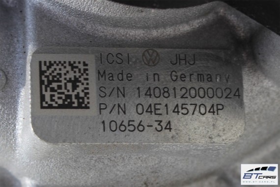 VW AUDI SKODA TURBINA TURBOSPRĘŻARKA 04E145704P 04E 145 704 04E145704C 04E145721B 04E145721F 04E145704P 04E145703T 1.4 TSi SEAT