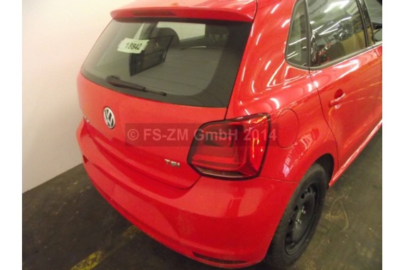 VW POLO FOTELE KOMPLET FOTELI siedzeń siedzenia tapicerka 6C 6C4 6C0 5-drzwiowy welur w kolorze czarno-szarym