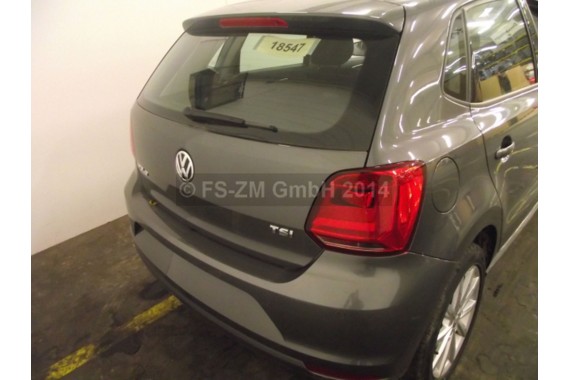 VW POLO FOTELE KOMPLET FOTELI siedzeń siedzenia tapicerka 6C 6C4 6C0 5-drzwiowy welur w kolorze czarno-szarym 91 kilometrów