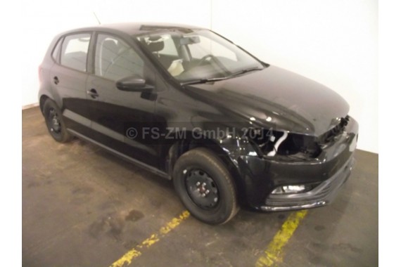 VW POLO PRZÓD 6C LC9X maska błotniki zderzak pas przedni lampy wzmocnienie lampa błotnik 6C Kolor 2T LC9X głęboka czerń 6C0 2T2T