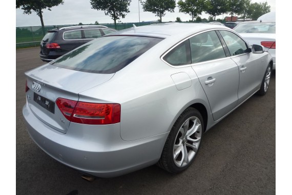 AUDI A5 SPORTBACK LUSTERKO DRZWI PRAWE 10+2 PIN 8T 8T8 LX7W - lodowo srebrny zewnętrzne pinów kabli przewodów