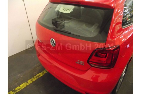 VW POLO DRZWI LEWE STRONA LEWA PRZÓD LP3G 6R 6C 3-drzwi 6R3 6C3 LP3G - czerwień flash