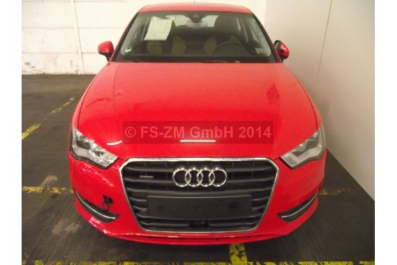 AUDI A3 DRZWI LEWE PRZEDNIE srona lewa 8V 8V0 LZ3M - czerwony 3-drzwiowy 8V3831051A 8V3831051B 8V3831051C 8V3 831 051 8V3831051